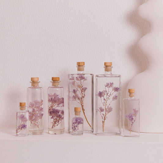 The Herbarium - Submerged flower Hydrangea Oak Leaf Lilac